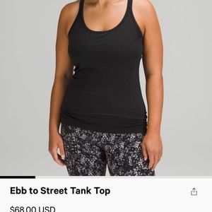 Lululemon Ebb to Street Tank